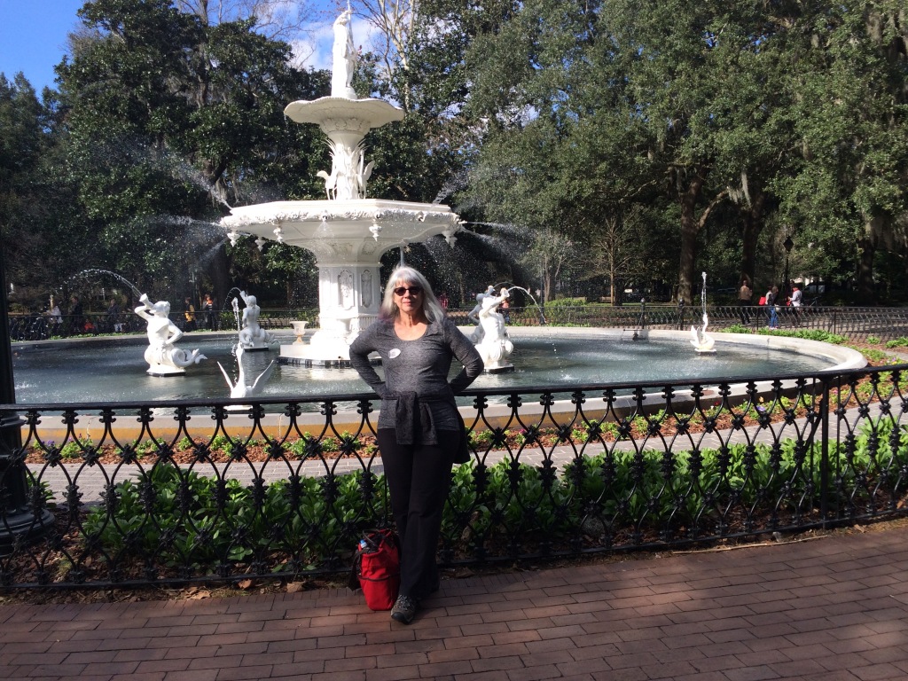 Yup, me at the fountain in Forsyth Park.